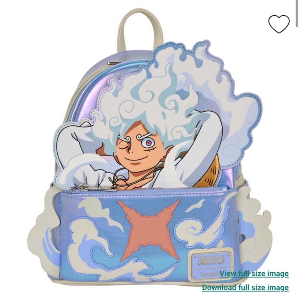 Loungefly NYCC Limited Edition ONE PIECE GEAR5 Luffy Glow Cosplay Mini Backpack